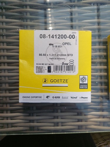 Goetze kolbenringesatz - goetze,