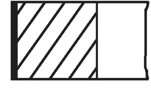 Mahle kolbenringsatz 030 - 030, n2
